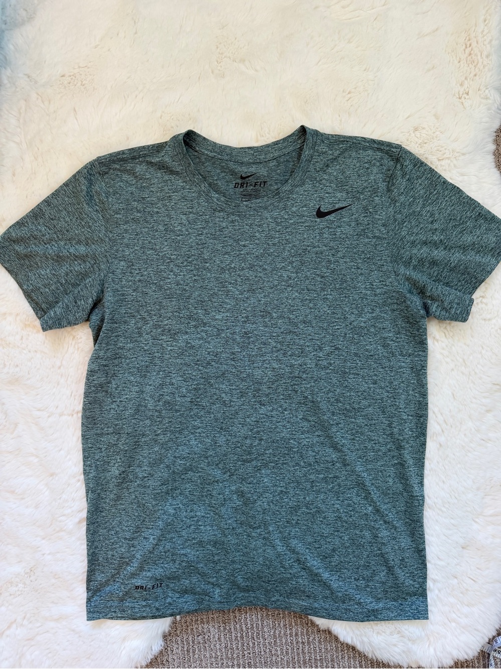 Nike Dri-FIT Performance T-Shirt S - Heathered Teal